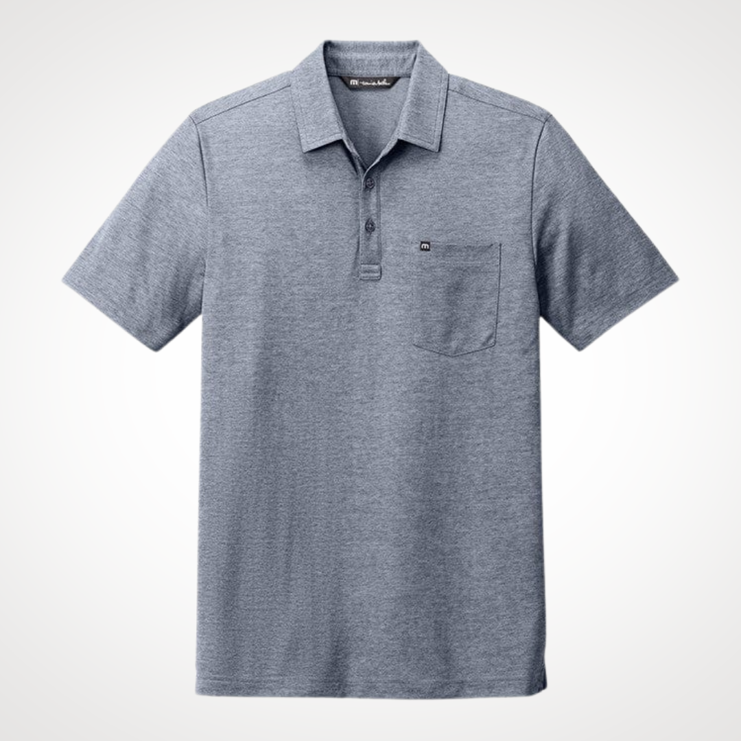 EPI-USE and ERP Branded Oceanside Heather Pocket Polo by TravisMathew