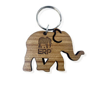 Load image into Gallery viewer, ERP Wooden Keychain