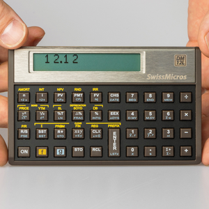 DM12L Business Calculator by Swissmicros