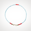 Rosa Beaded Necklace by Pichulik