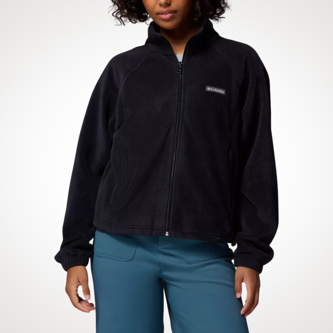 Women's Benton Springs Relaxed Full Zip Fleece Jacket by Columbia