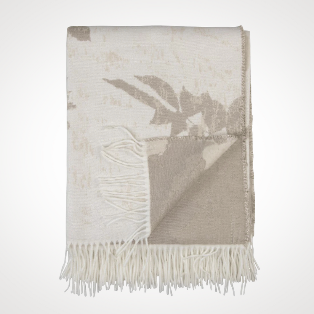 Bella Vita - Dappled Leaves Throw by Aranda