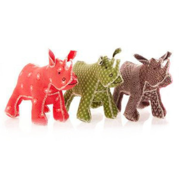 Handcrafted Plush Rhino