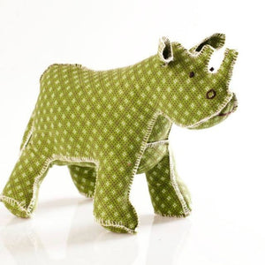 Handcrafted Plush Rhino