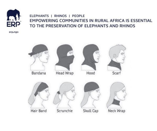 ERP Multifunctional unisex neck bandana