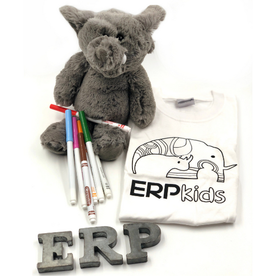 ERP Kids color me t-shirt