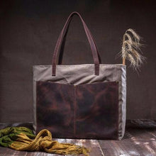 Load image into Gallery viewer, Canvas Tote designed by Tram21